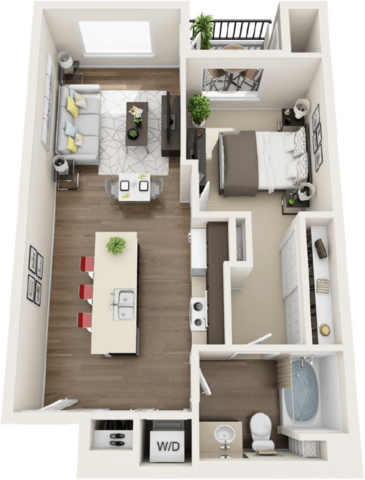 A1D Floor Plan